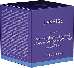 Fragrances, Perfumes, Cosmetics Lavender Moisturizing Face Nigh Mask - Laneige Water Sleeping Mask Lavender