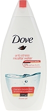 Fragrances, Perfumes, Cosmetics Shower Gel - Dove Anti-Stress Micellar Water Body Wash