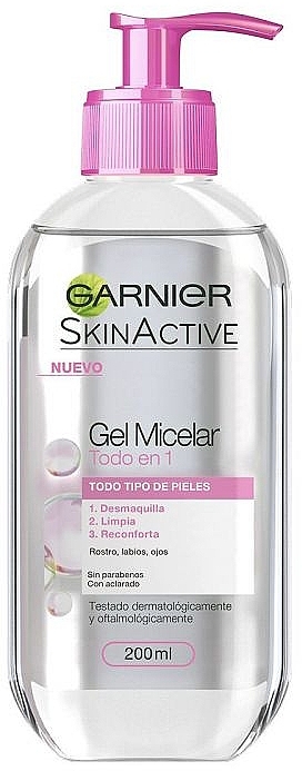 All Skin Types Micellar Gel - Garnier Skin Active Micellar Gel — photo N3