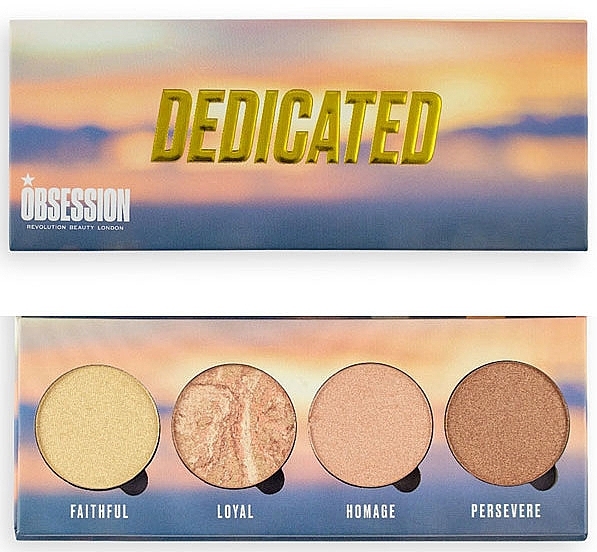 Highlighter Palette - Makeup Obsession Dedicated Highlight Palette — photo N1