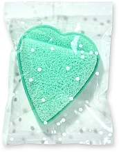 Cleansing Sponge, green - IDC Institute Facial Cleansing Sponge — photo N1