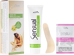 Fragrances, Perfumes, Cosmetics Leg Depilatory Cream with Olive Oil - Joanna Sensual Express Formula 3 Min