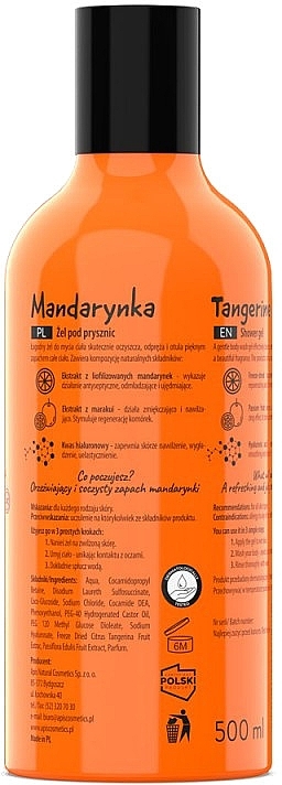 Tangerine Shower Gel - APIS Professional Fruit Tangerine Shower Gel — photo N2