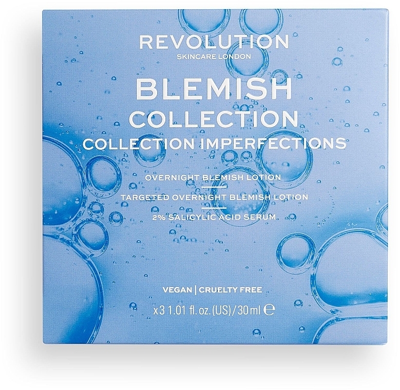 Set - Revolution Skincare Blemish Collection (f/lot/30ml + f/lot/30ml + f/serum/30ml) — photo N3