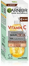 Night Face Serum with Vitamin C - Garnier Skin Naturals Vitamin C Serum — photo N4