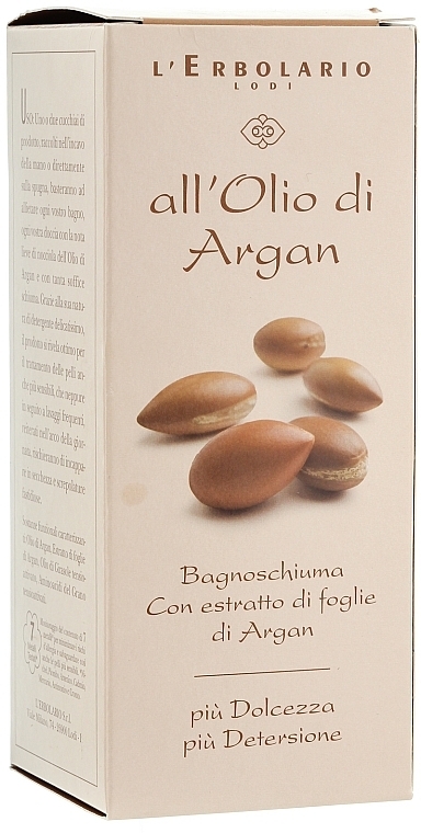 Argan Oil Bath Foam - L'erbolario Bagnoschiuma All'Olio di Argan — photo N8