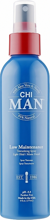 Hair Spray - CHI Man Low Maintenance Texturizing Spray — photo N1