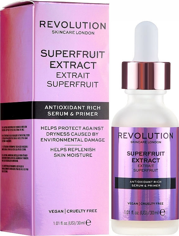 Antioxidant Serum - Makeup Revolution Superfruit Extract Antioxidant Rich Serum & Primer — photo N1