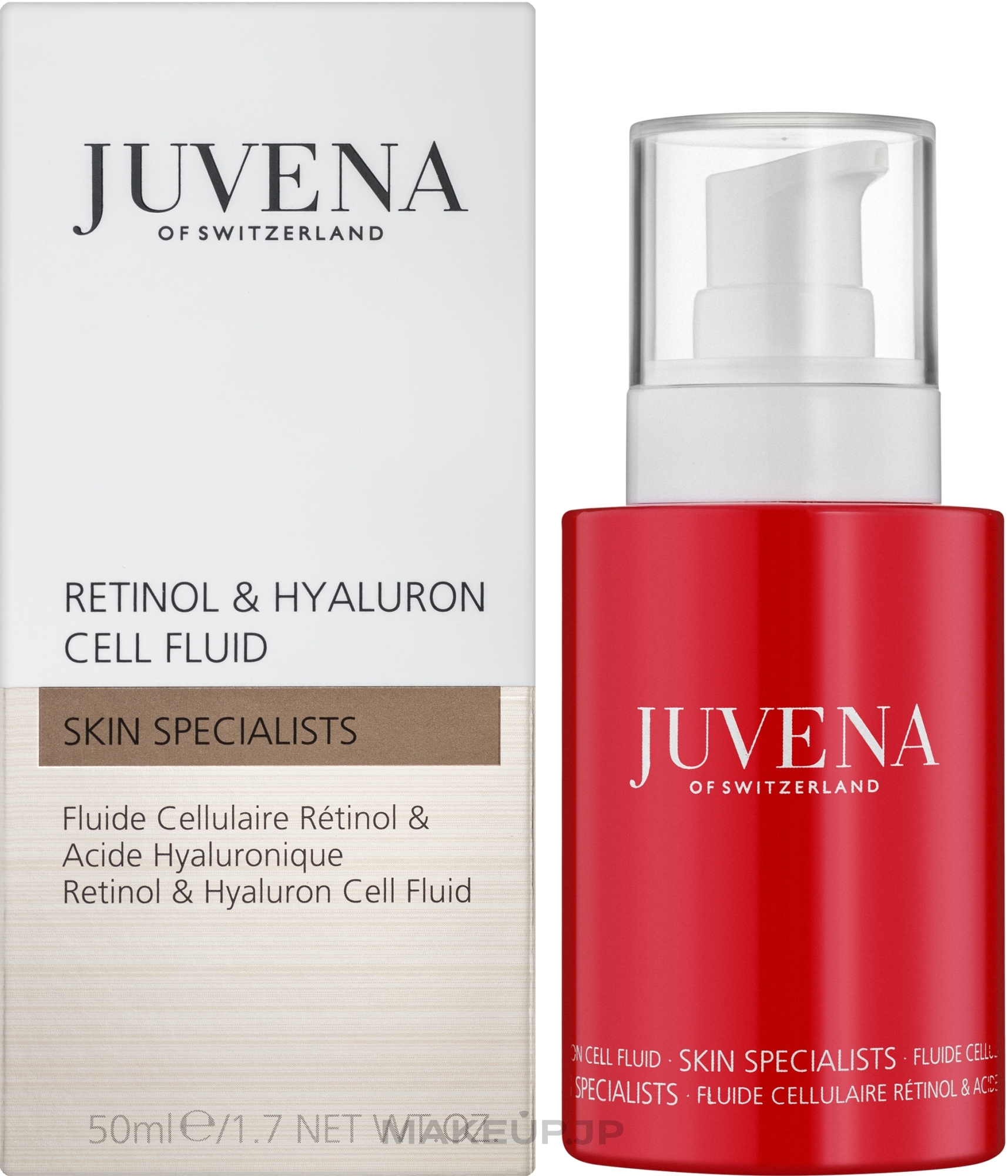 Hyaluronic Acid & Retinol Fluid - Juvena Skin Specialists Retinol & Hyaluron Cell Fluid — photo 50 ml