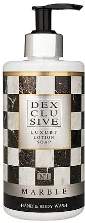 2in1 Hand & Body Wash Marble No.1 - Dexclusive Luxury Lotion Soap Hand & Body Wash Marble №1 — photo N1