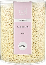 Hot Polymeric Granule Wax 'White Chocolate' - Tufi Profi Premium — photo N3