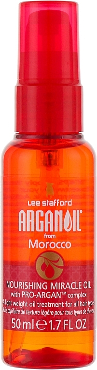 Nourishing Hair Argan Oil - Lee Stafford Arganoil From Marocco Agran Oil Nourishing Miracle Oil — photo N1