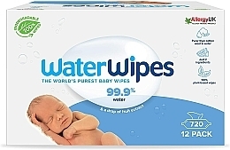 Baby Wet Wipes, 720 pcs. - WaterWipes Baby Wipes — photo N1
