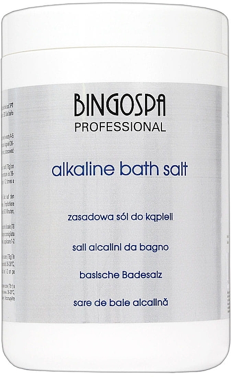 Alkaline Bath Salt - BingoSpa Alkaline Bath Salt — photo N1