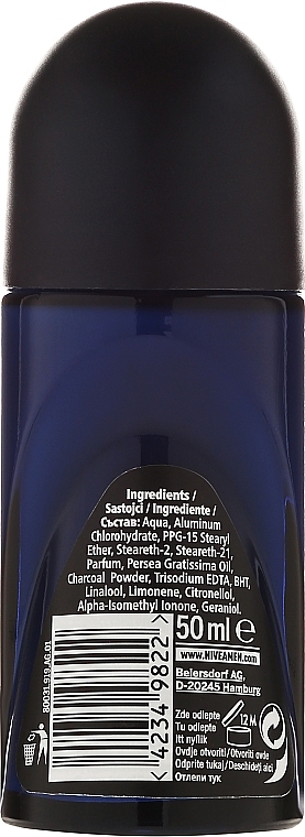 Roll-On Antiperspirant - NIVEA Men Deep Anti-Perspirant — photo N14