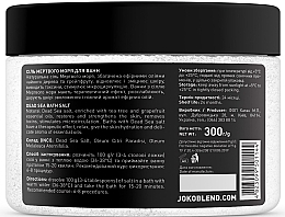 Bath Dead Sea Salt "Tea Tree & Grapefruit" - Joko Blend Bath Salt — photo N10