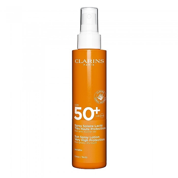 Sunscreen Body Lotion - Clarins Sun Spray Lotion Very High Protection SPF 50 — photo N1