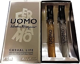 Salvatore Ferragamo Uomo Casual Life - Set (edt/10ml*2) — photo N2