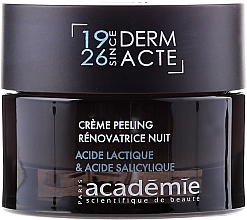 Night Restorative Exfoliating Cream - Academie Peeling Renovatrice Nuit Acide Lactique & Acide Salicylique — photo N20