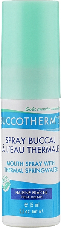 Organic Thermal Water Oral Spray with Mint Flavor - Buccotherm — photo N6