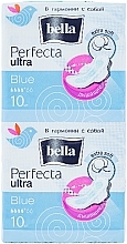 Perfecta Blue Soft Ultra Pads, 2x10pcs - Bella — photo N21