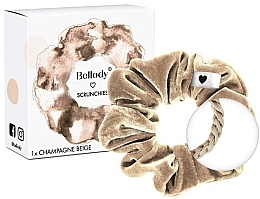 Elastic Hair Band, champagne beige, 1pc - Bellody Original Scrunchie — photo N2