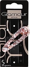 Fragrances, Perfumes, Cosmetics Hair Clip 417792, grey-pink - Glamour