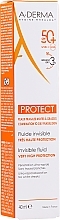 Sun Fluid SPF 50+ - A-Derma Protect Invisible Fluid Very High Protection — photo N2