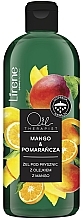 Mango Shower Gel - Lirene Shower Oil Mango & Orange Shower Gel — photo N4