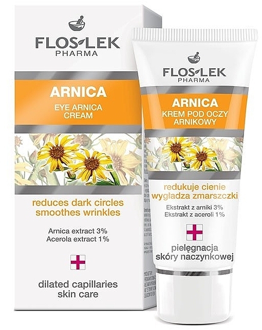 Eye Cream Arnica - Floslek Eye Arnica Cream — photo N1