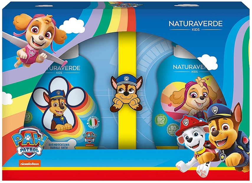 Set - Naturaverde Kids Paw Patrol (bubble/bath/250ml + shm/250ml + acc/1pc) — photo N1