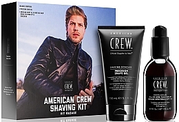 Fragrances, Perfumes, Cosmetics Set - American Crew Shave & Beard Shaving Kit (gel/150ml + balm/170g)