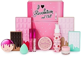 Fragrances, Perfumes, Cosmetics Makeup Set, 10-piece - I Heart Revolution & Chill Gift Set