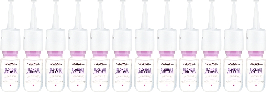 Intensive Serum for Blonde & Highlighted Hair - Goldwell Dualsenses Blondes & Highlights Intensive Conditioning Serum — photo N2