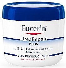 Nourishing Cream for Very Dry Skin - Eucerin UreaRepair Plus Body Cream 5% — photo N1