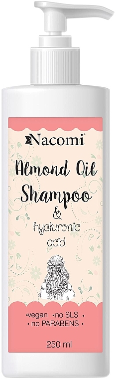 Shampoo - Nacomi Almond Oil Shampoo — photo N1