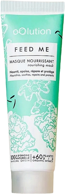 Nourishing Face Mask for Dry & Delicate Skin - oOlution Feed Me Natural Nourishing Face Mask — photo N1