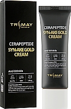 Fragrances, Perfumes, Cosmetics Rejuvenating Face Cream - Trimay Cerapeptide Syn-Ake Gold Cream