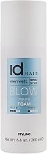 Blow Dry Fiber Mousse - idHair Elements Xclusive Fiber Foam — photo N1