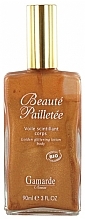 Fragrances, Perfumes, Cosmetics Glittering Body Lotion - Gamarde Organic Beaute Pailletee Golden Glittering Lotion Body