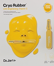 Fragrances, Perfumes, Cosmetics Alginate Mask "Brightening" - Dr. Jart+ Cryo Rubber With Brightening Vitamin C