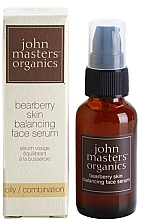 Fragrances, Perfumes, Cosmetics Clear Skin Serum - John Masters Organics Bearberry Oily Skin Balancing Face Serum