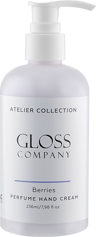 Hand Cream - Gloss Company Berries Atelier Collection — photo N3
