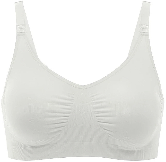 Maternity & Nursing Bra - Medela Maternity and Nursing Bra Tam White — photo N1