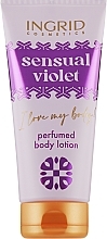Perfumed Body Lotion - Ingrid Cosmetics Sensual Violet Perfumed Body Lotion — photo N1