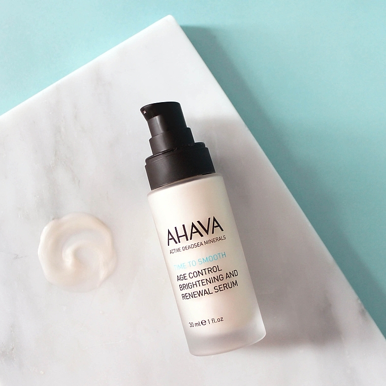 Brightening & Renewal Serum - Ahava Time To Smooth Brightening And Renewal Serum — photo N5