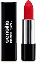 Matte Lipstick - Sensilis Intense Matte Long-Lasting Lipstick — photo N4