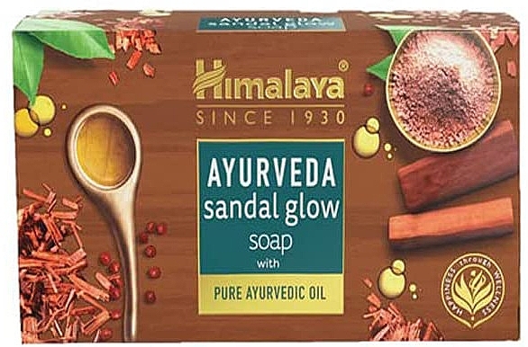 Ayurvedic Soap - Himalaya Herbals Ayurveda Sandal Glow Soap — photo N5