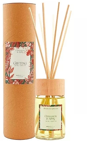 Cinnamon & Apple Reed Diffuser - Ambientair Gifting Reed Diffuser — photo N1