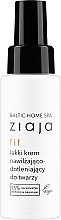 Face Cream - Ziaja Baltic Home Spa Light Face Cream Moisturtising Oxygenating — photo N1